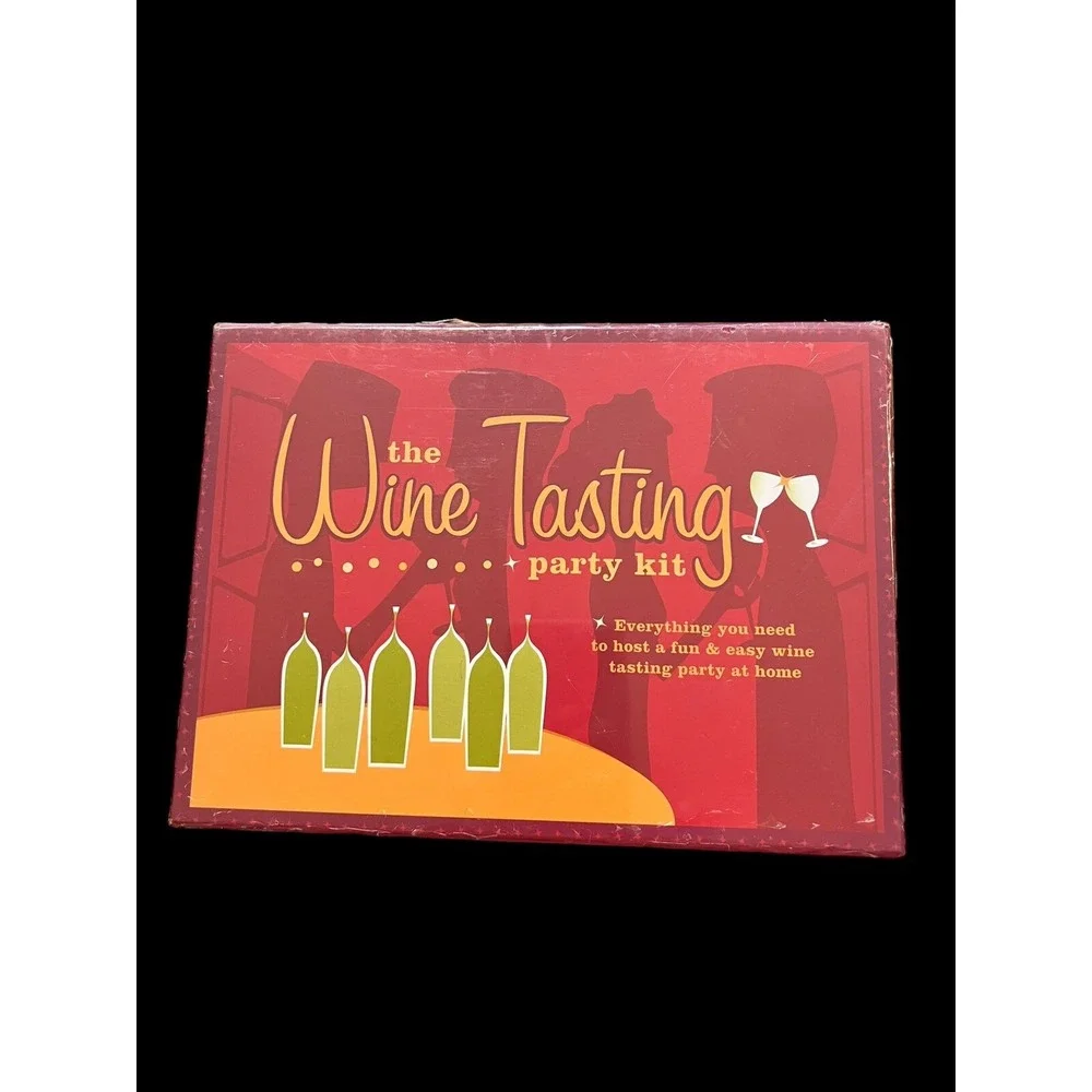 The Wine Tasting Party Kit Everything You Need to Host a Wine Tasting Party NIB